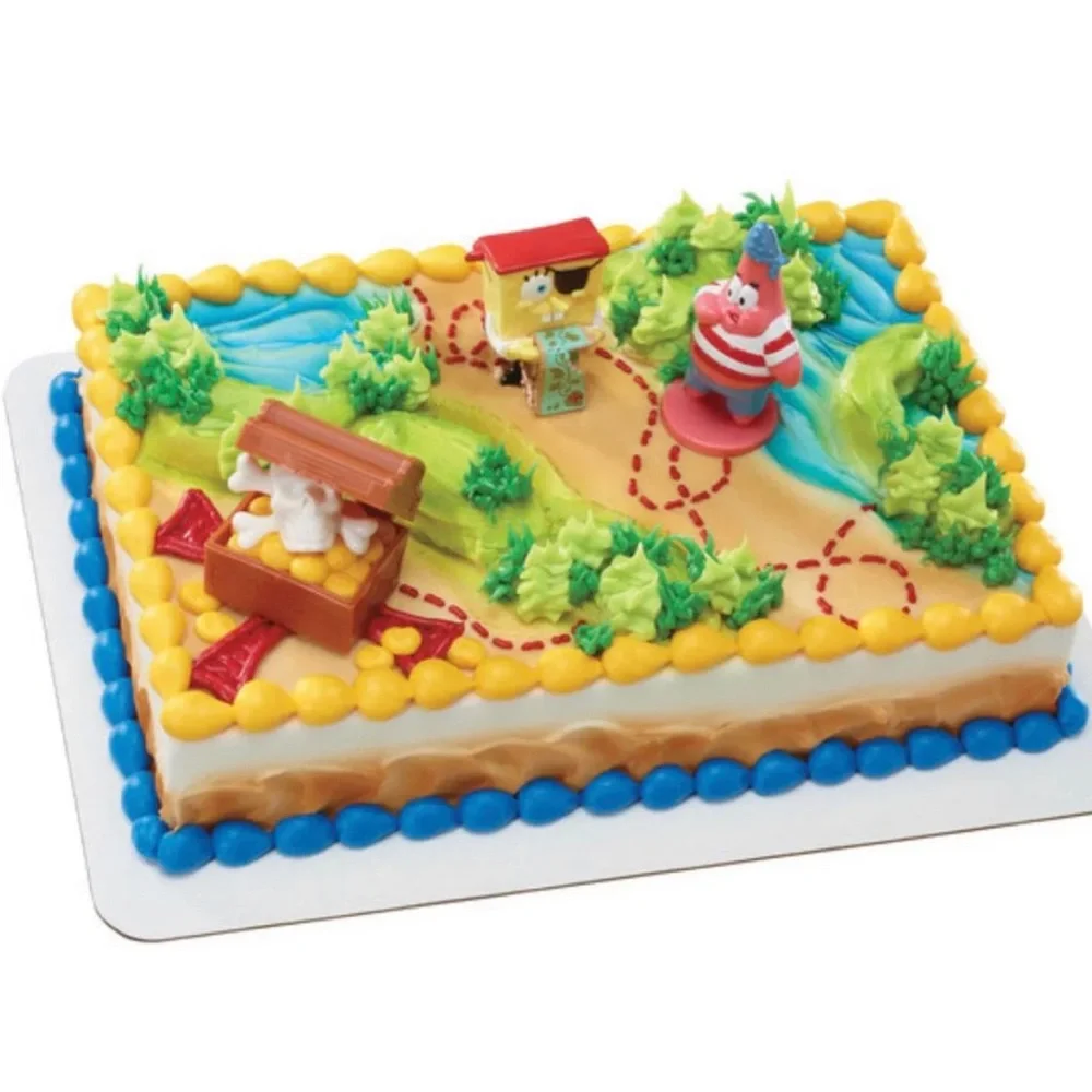 Pirate SpongeBob cake topper